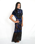 The 'Blue Lattice’ dress