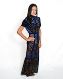 The 'Blue Lattice’ dress