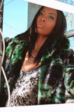 Emerald Plaid Coat