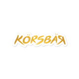 Golden Korsbar Sticker