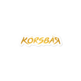 Golden Korsbar Sticker