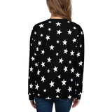 Black Stars Crew Neck