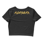 Gold Korsbar Crop Tee